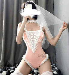 핑크 레이스 브라이드  웨딩