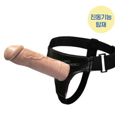 진동 페니스 홀 벨트딜도 #2