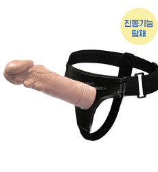 진동 페니스 홀 벨트딜도 #1